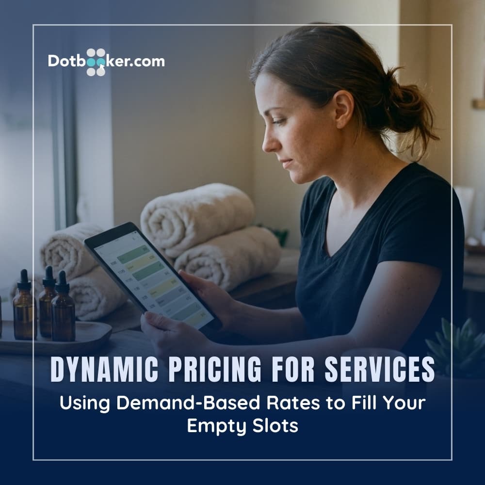 Dynamic Pricing for Services: Using Demand-Based Rates to Fill Your Empty Slots