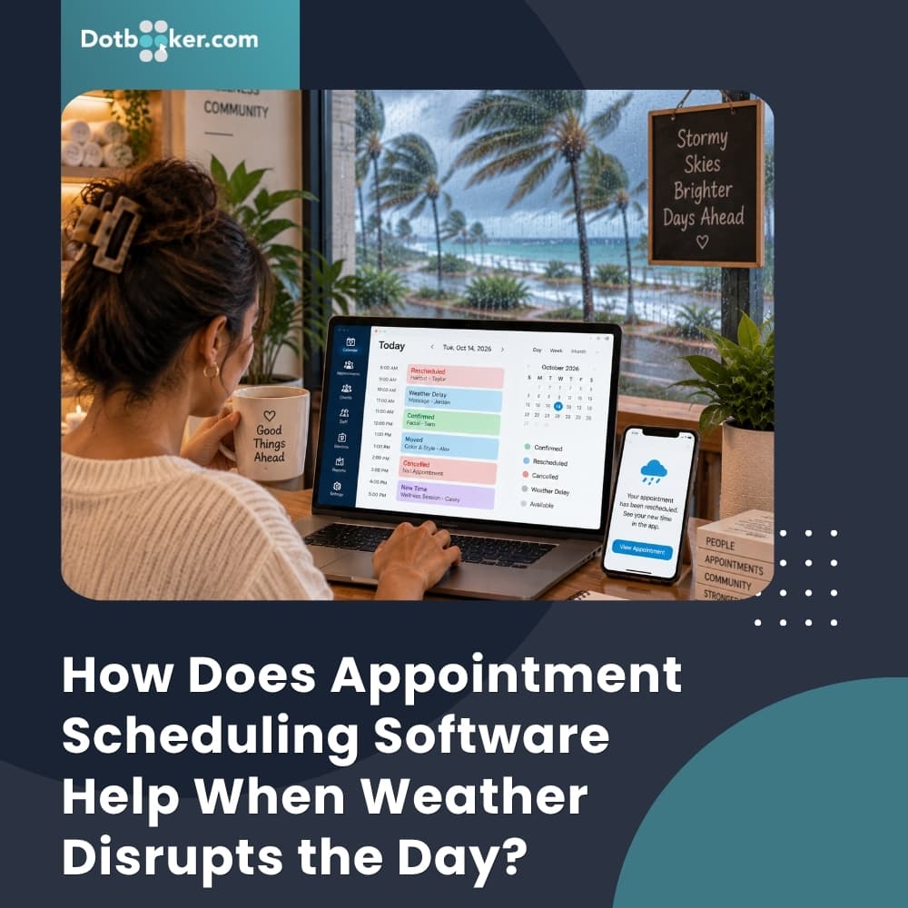 How Does Appointment Scheduling Software Help When Weather Disrupts the Day?