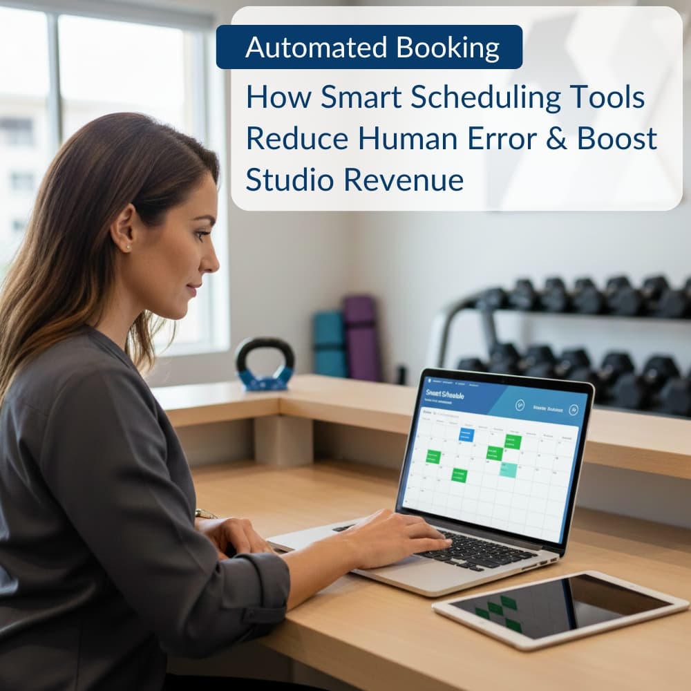 Automated Booking: How Smart Scheduling Tools Reduce Human Error & Boost Studio Revenue