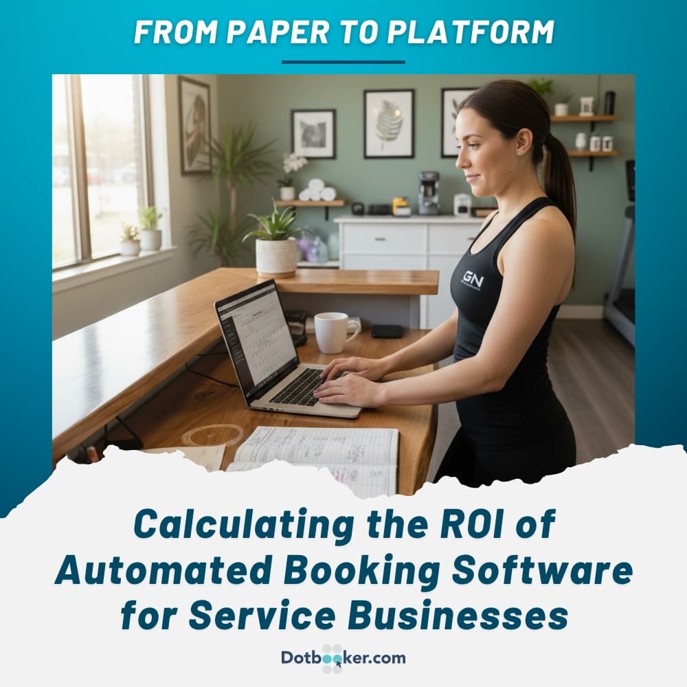 From Paper to Platform: Calculating the ROI of Automated Booking Software for Service Businesses