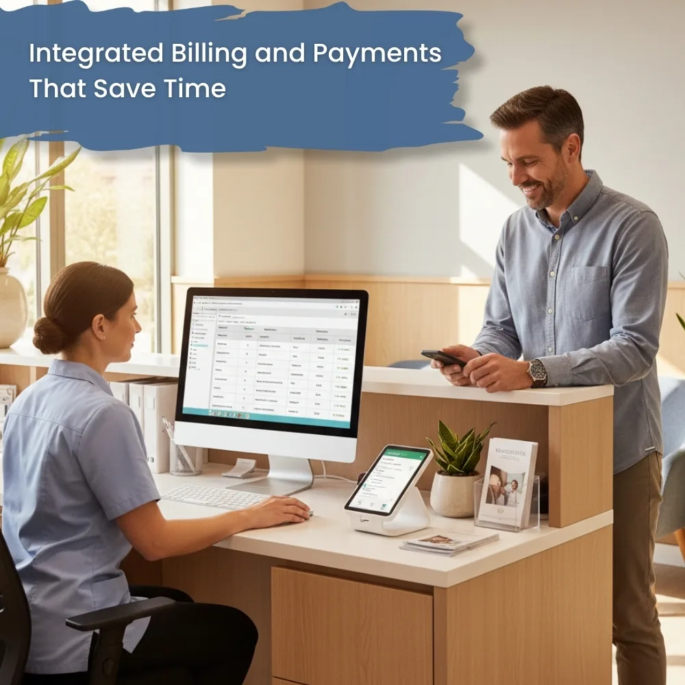 Clinic using integrated billing and payment software for efficiency Clinic using integrated billing and payment software for efficiency