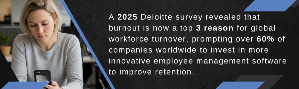 Employee checking work notification on phone during a busy workday Employee checking work notification on phone during a busy workday