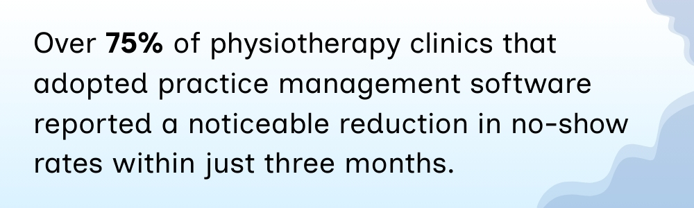 Physiotherapist using practice management software to reduce patient no-show rates Physiotherapist using practice management software to reduce patient no-show rates