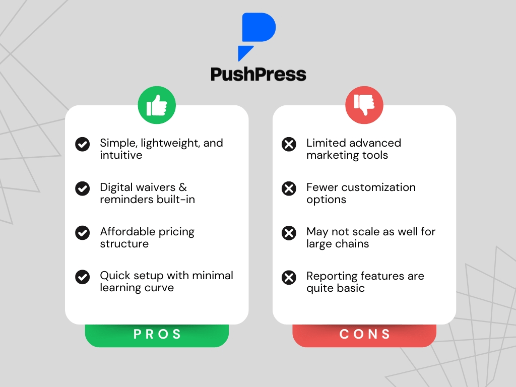PushPress : Pros and Cons PushPress : Pros and Cons