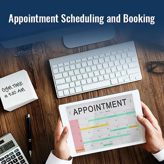 Appointment scheduling and booking