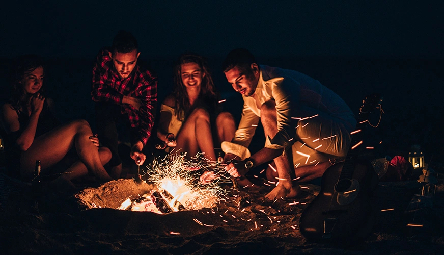 Firelight And Real Connection
