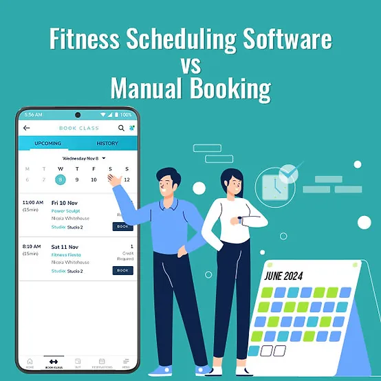 Fitness Scheduling Software vs Traditional Manual Booking Method