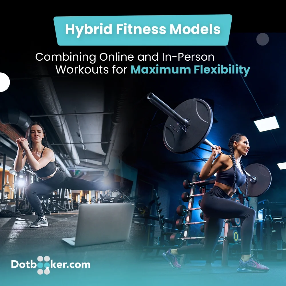 Hybrid Workout Session Connecting Virtual and In-Studio Participants