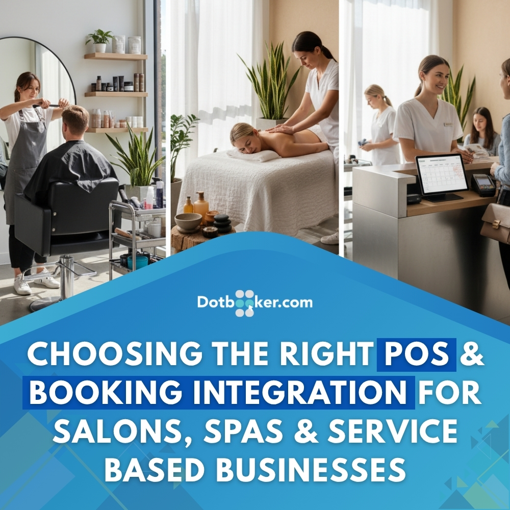 POS and booking system integration improving efficiency for salons and spas