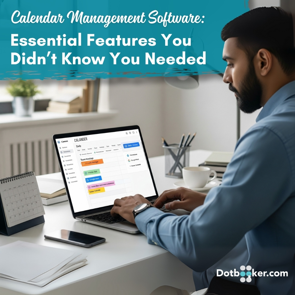 Calendar software automating bookings