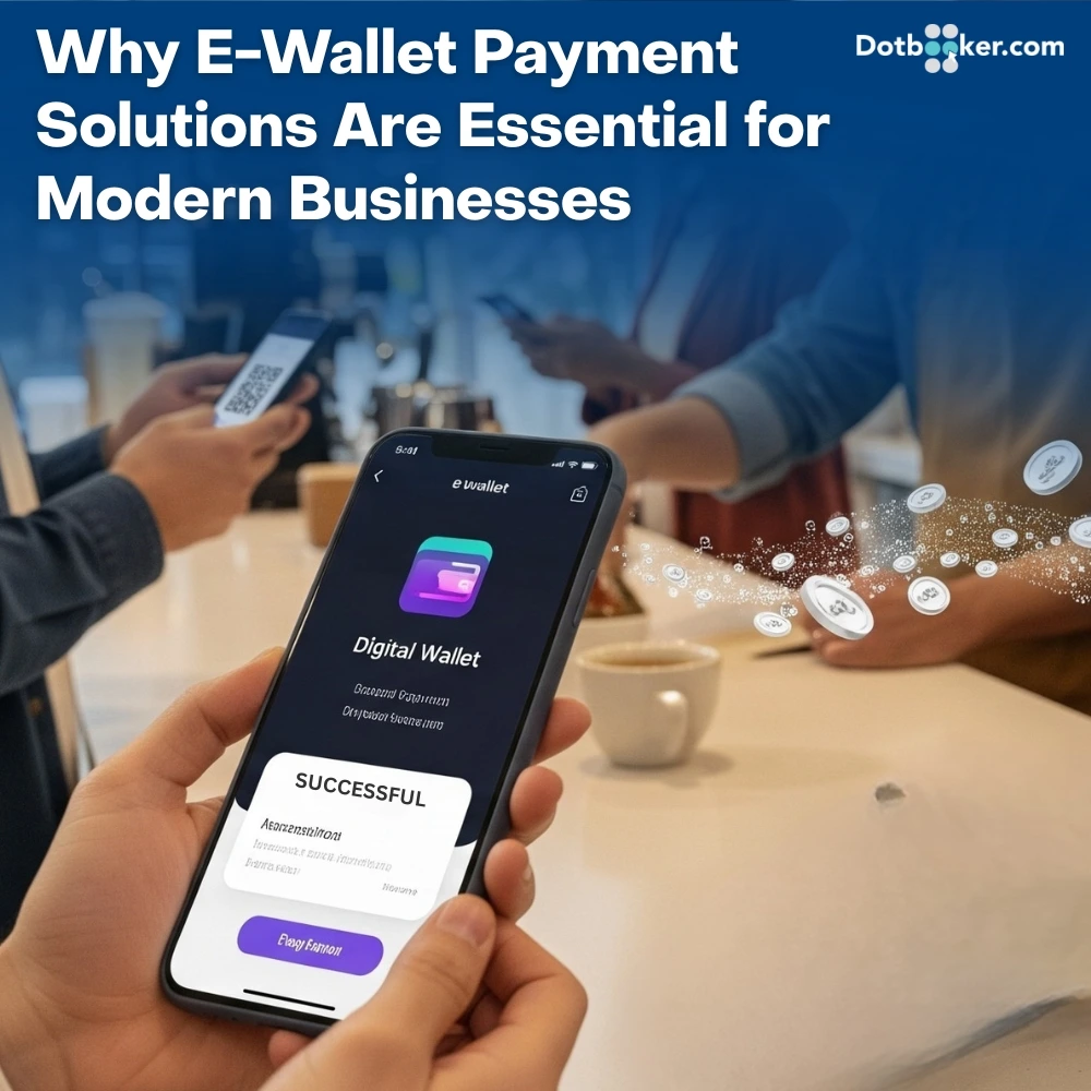 Customer using e-wallet payment via smartphone at wellness studio