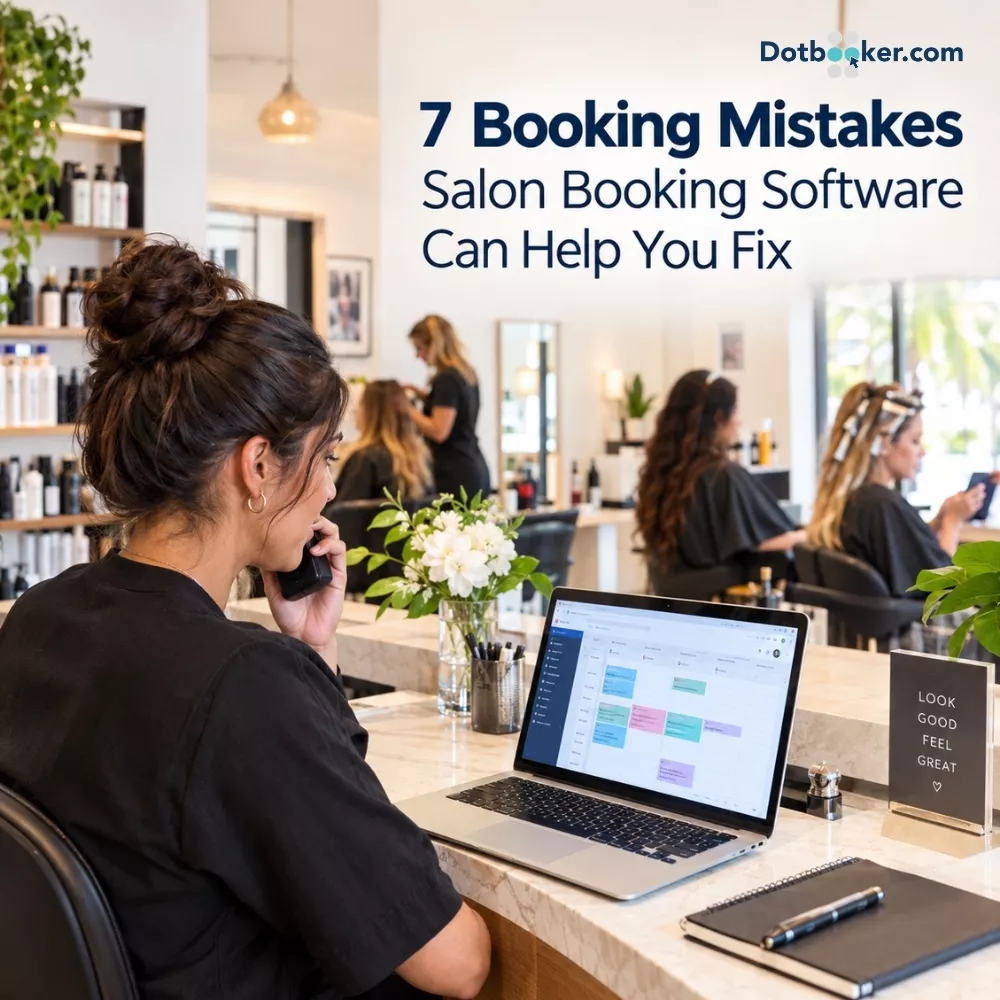 Salon booking software helping fix common appointment scheduling mistakes
