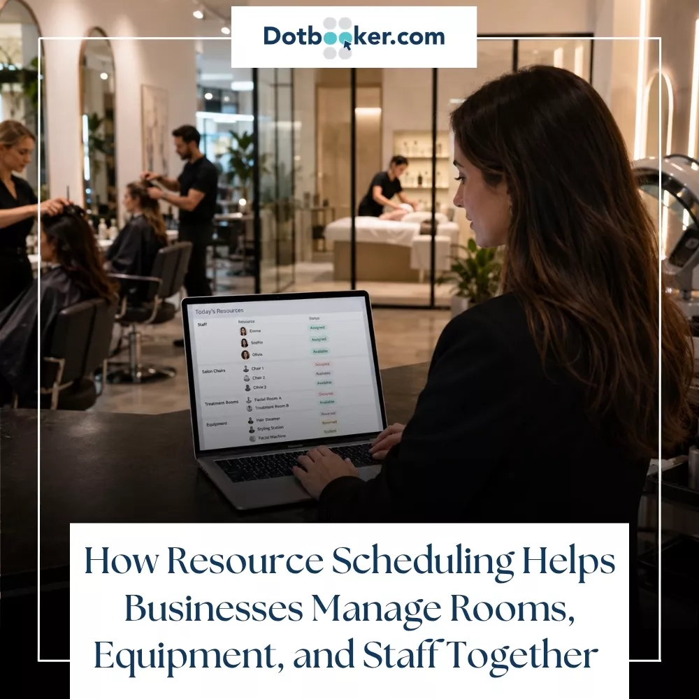How Resource Scheduling Helps Businesses Manage Rooms, Equipment, and Staff Together