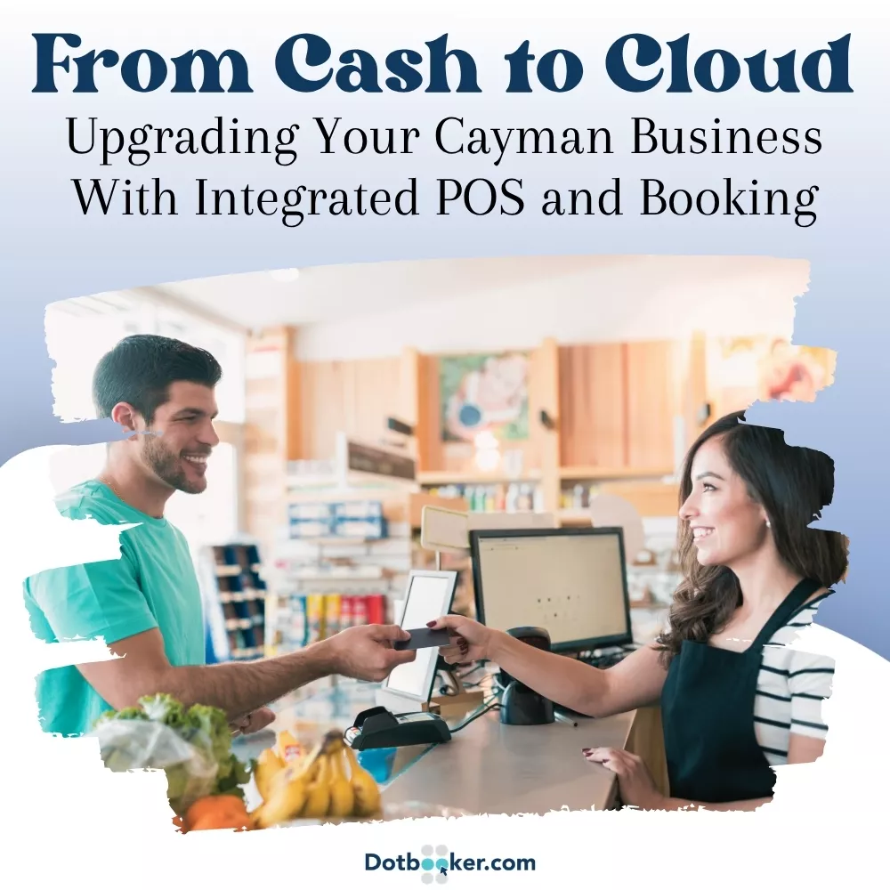 Booking and POS integration dashboard for service businesses in the Cayman